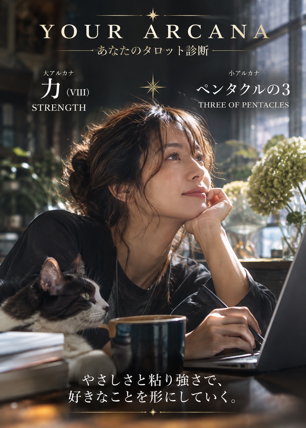 作成例:力とペンタクルの3